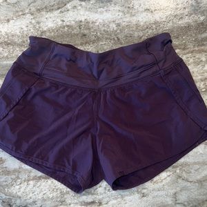 LULULEMON Grape Athletic Shorts